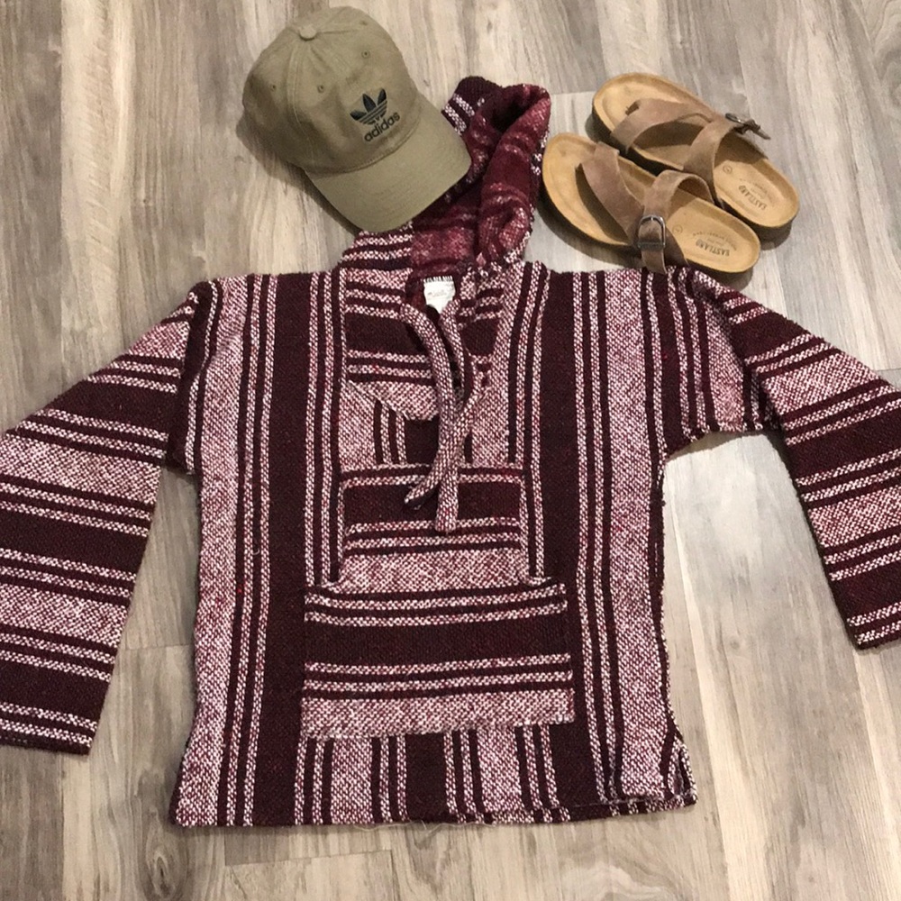 Woven sweater
